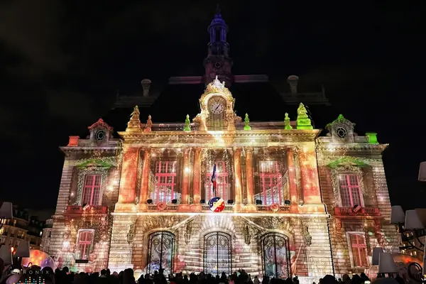 Mapping de Noël de Levallois-Perret 2025