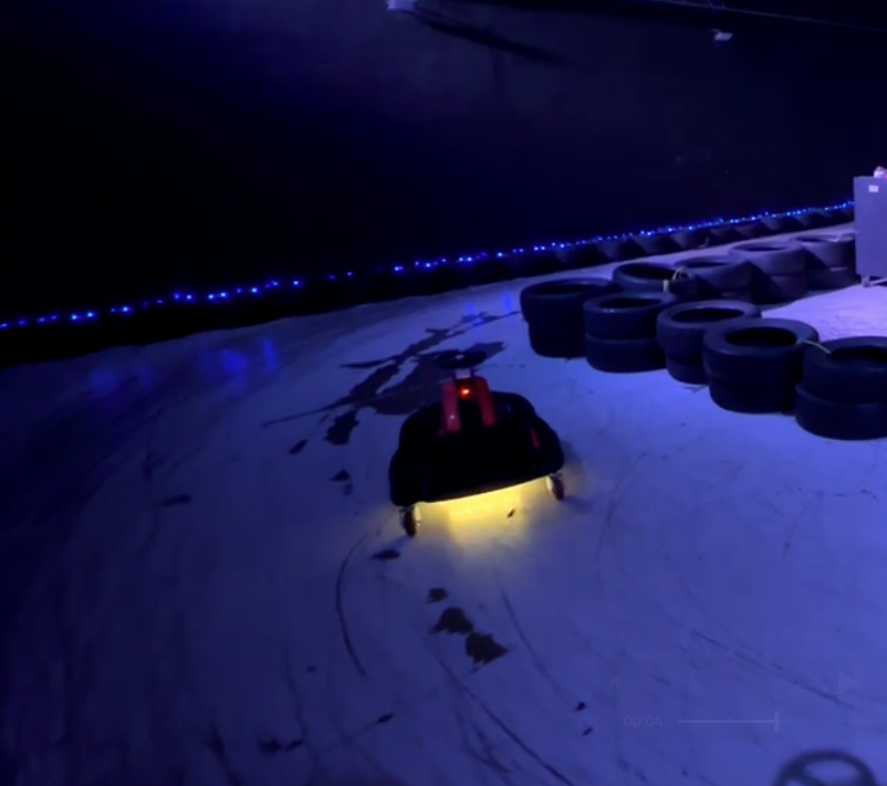 Karting connecté — LEDs RGB
