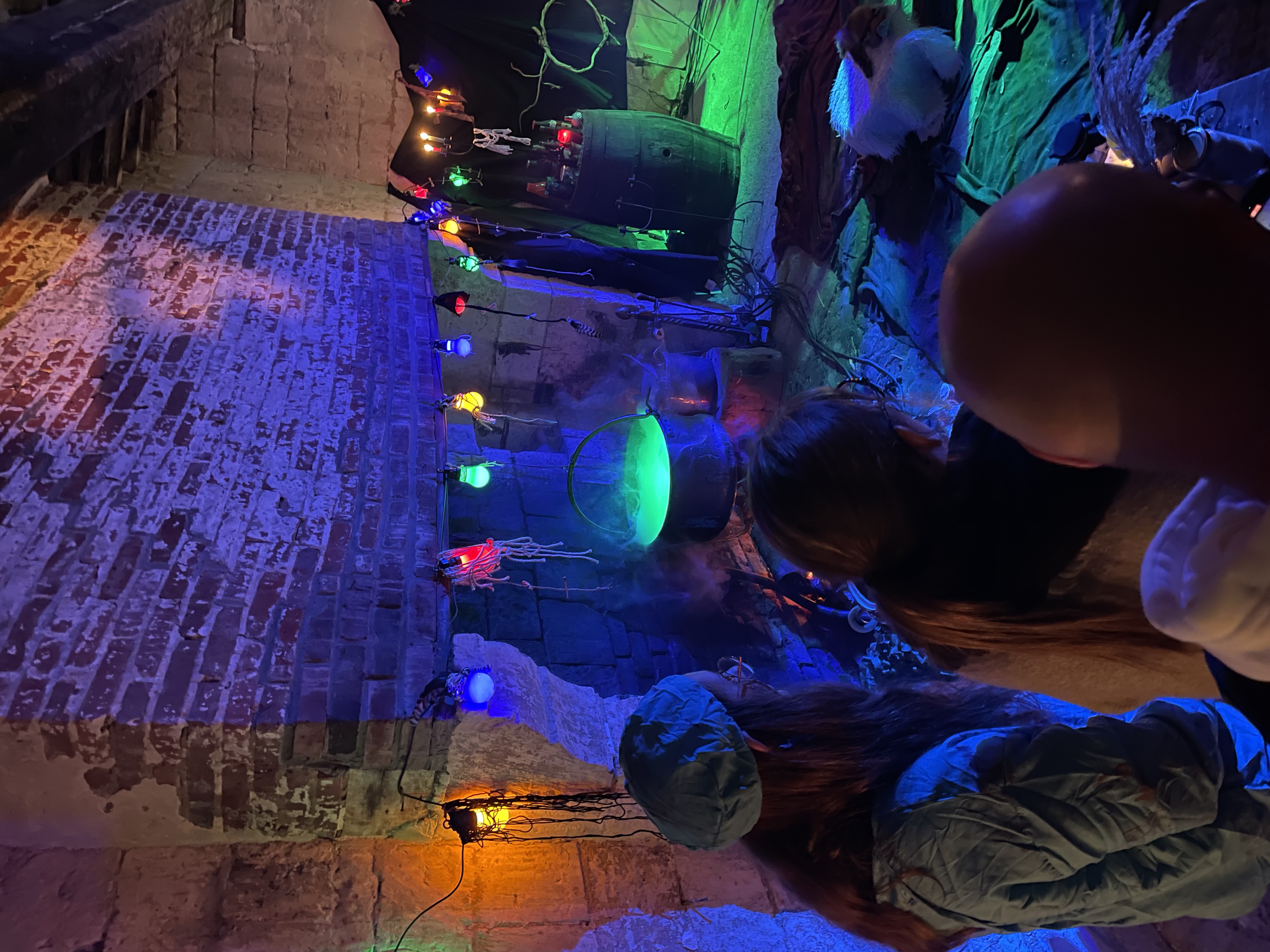 Parcours Halloween Village Hanté — effets spéciaux