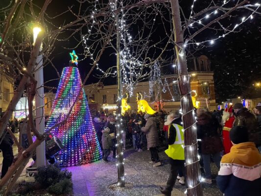 decoration village noel
