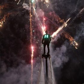 Flyboard Pyrotechnique