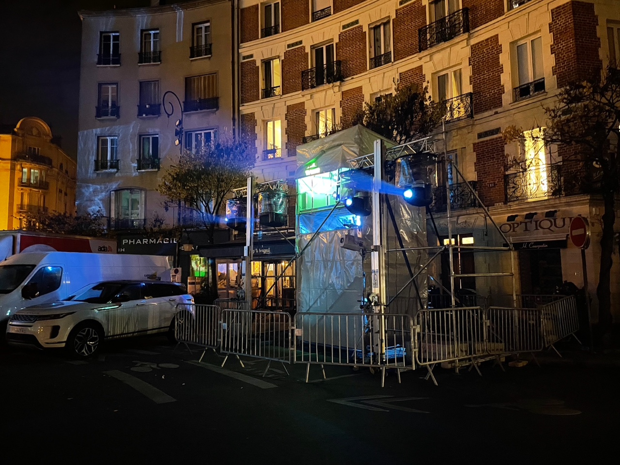 cabine projection multimedia