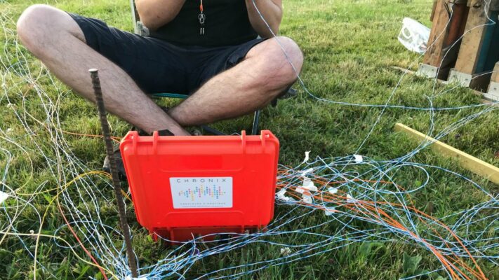Spectacle pyrotechnique — système de tir interactif Chronix