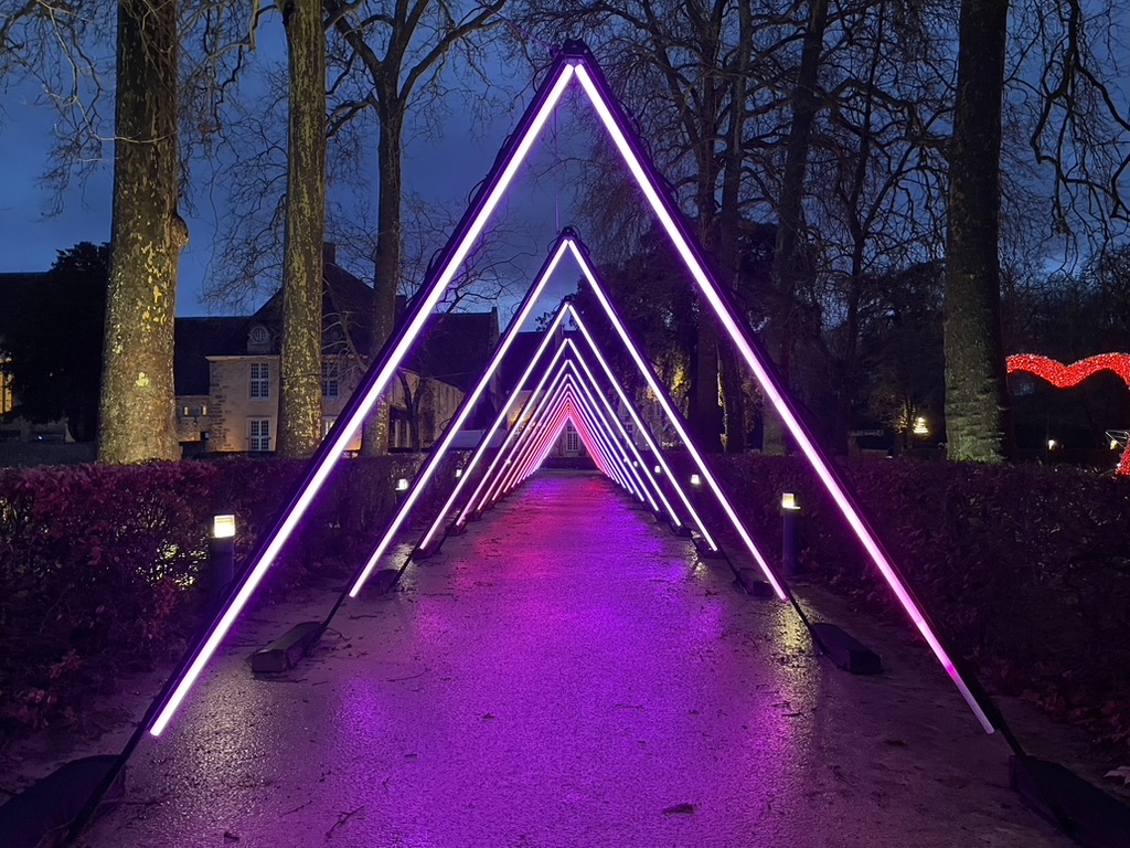 Tunnel lumineux